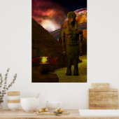 Poster Art numérique 3D égyptien en hausse (Cuisine)