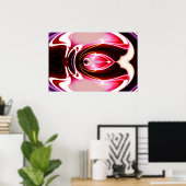 Poster Art numérique Abstrait Peinture Mur Imprimantes (Bureau à domicile)