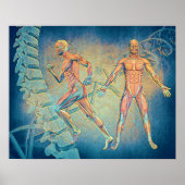 Poster Art numérique anatomique (Devant)