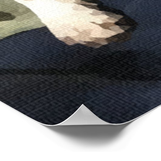 Poster Art numérique beagle Puppy Mix (Coin)