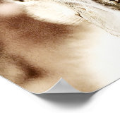 Poster Art numérique canard (Coin)