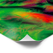 Poster Art numérique Cool moderne Abstrait (Coin)