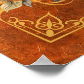 Poster Art numérique de la divinité mythologique face au  (Coin)