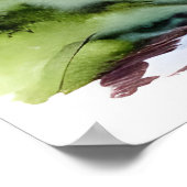 Poster Art numérique de la maison d'arbre architectural (Coin)