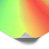 Poster Art numérique d'intersection dimensionnelle (Coin)