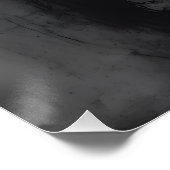 Poster Art numérique, fille grunge (Coin)