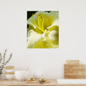 Poster Art numérique floral (Cuisine)