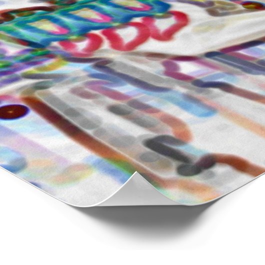 Poster Art numérique Joyeux-Go-Round (Coin)