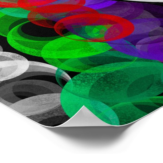 Poster Art numérique papillon crâne et monarque (Coin)