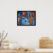 Poster Art numérique photo original de Elephant Eye (Cuisine)