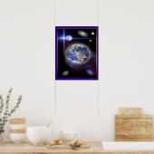 Poster Art numérique universel (Cuisine)