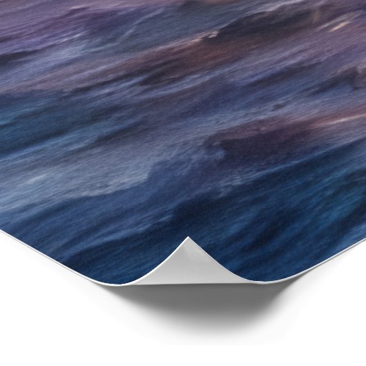 Poster Art Ocean Sunset Beach (Coin)