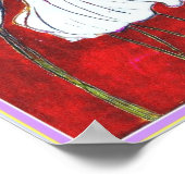 Poster ART-ON-CANVAS : 'Anémone de nuit blanche' 15"x15" (Coin)