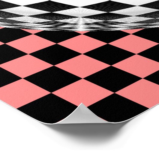 Poster Art optique (Coin)