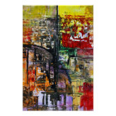 Poster Art Original Abstrait (Devant)