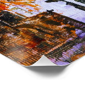 Poster Art Original Abstrait (Coin)
