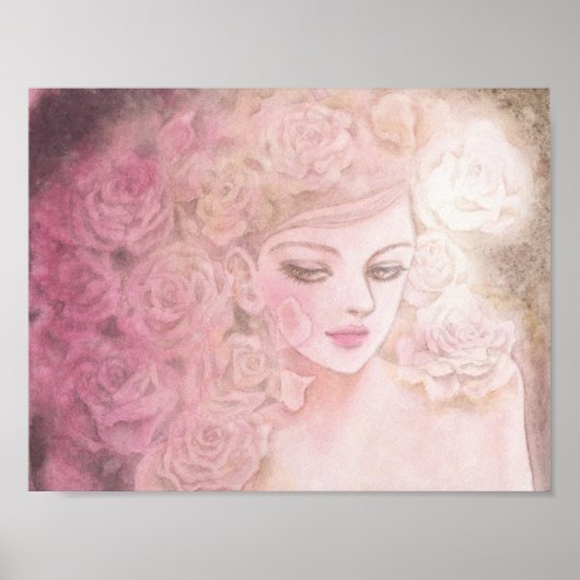 Poster Art original de Rosie Allyssa (Devant)