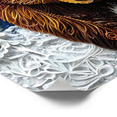 Poster art ours grizzly (Coin)