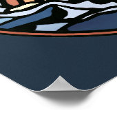 Poster Art Ours Polaire Imprimer Faune Tribale Décor de l (Coin)