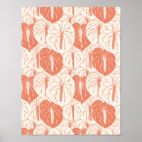 ART PAPER Téléchargement - Anthurium continu motif