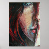 Poster art par Sylvia lizarraga peinture à l'huile myspac (Devant)