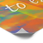 Poster Art pas les armes (Coin)