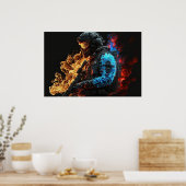 Poster Art Patriot Hero (Keuken)