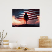 Poster Art Patriot Héros (Cuisine)