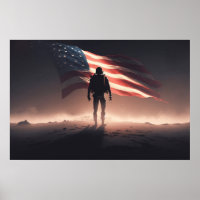 Poster Art Patriot Héros