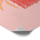 Poster Art Peacock Moderne (Coin)