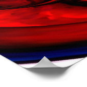 Poster Art peinture Abstrait numérique Imprimer Ordinateu (Coin)