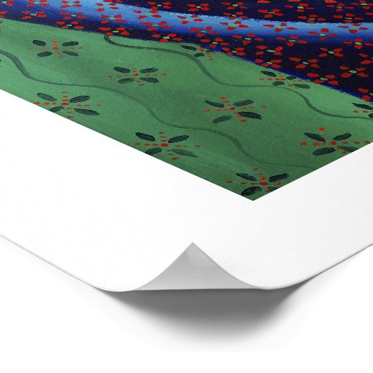 Poster Art Peinture Mère Et Fille Imprimer (Coin)