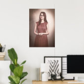 Poster Art | Photographie d'une belle femme (Bureau à domicile)