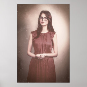 Poster Art   Photographie d'une belle femme