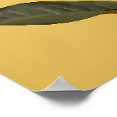 Poster Art Plante jaune moderne (Coin)