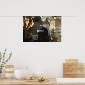 Poster Art policier (Cuisine)