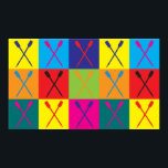 Poster Art Pop<br><div class="desc">Rowing Pop Art. Si Rowing est votre passe-temps,  votre occupation ou votre obsession,  montrez-le avec de grands t-shirts,  des tasses,  des autocollants et plus encore. Ce sont aussi de grands cadeaux pour d'autres fans de Rowing!</div>