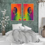 Poster Art pop en gras | Homme Afro-Américain Avec Locus<br><div class="desc">Cette oeuvre pop-art attrayante et attrayante fera certainement une déclaration dans n'importe quel espace ou sur n'importe quel produit. Doté d'un Afro-Américain aux locs, les couleurs vives et audacieuses de l'oeuvre donnent vie au personnage. Cette pièce colorée et belle captera le coeur de beaucoup. N'oubliez pas d'ajouter cette puissante pièce...</div>