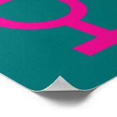 Poster Art pop féministe (Coin)