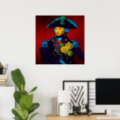 Poster Art pop Horatio Nelson (Bureau à domicile)