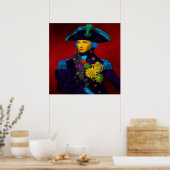 Poster Art pop Horatio Nelson (Cuisine)