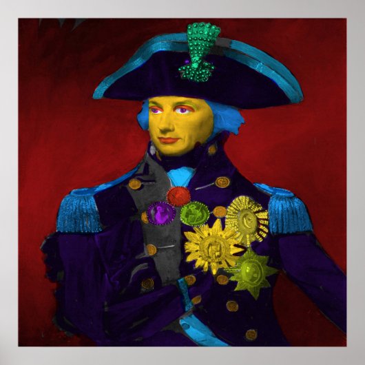 Poster Art pop Horatio Nelson (Devant)