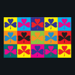 Poster Art pop irlandais<br><div class="desc">Irish Pop Art. Si l'irlandais est votre passe-temps,  votre profession ou votre obsession,  montrez-le avec de grands t-shirts,  des tasses,  des autocollants et plus encore. Ce sont aussi de grands cadeaux pour les autres fans irlandais !</div>