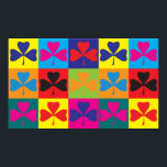 Poster Art pop irlandais<br><div class="desc">Irish Pop Art. Si l'irlandais est votre passe-temps,  votre profession ou votre obsession,  montrez-le avec de grands t-shirts,  des tasses,  des autocollants et plus encore. Ce sont aussi de grands cadeaux pour les autres fans irlandais !</div>