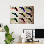 Poster Art Pop Revolver (Bureau à domicile)