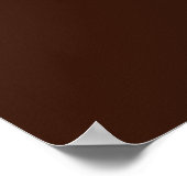 Poster Art Potpourri  Dark Brown Minimalist Abstract (Coin)