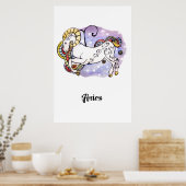 Poster Art print Aries (Cuisine)