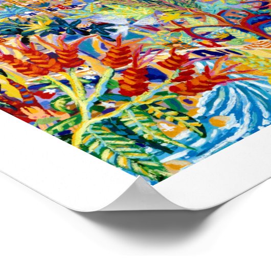 Poster Art Print : Garden of Eden, The Eden project (Coin)