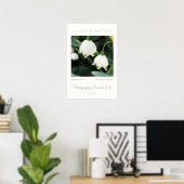 Poster Art Print - Summer Snowflake (Bureau à domicile)