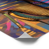 Poster Art Psychédélique du Roi Égyptien (Coin)